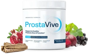 ProstaVive natural prostate health supplement powder